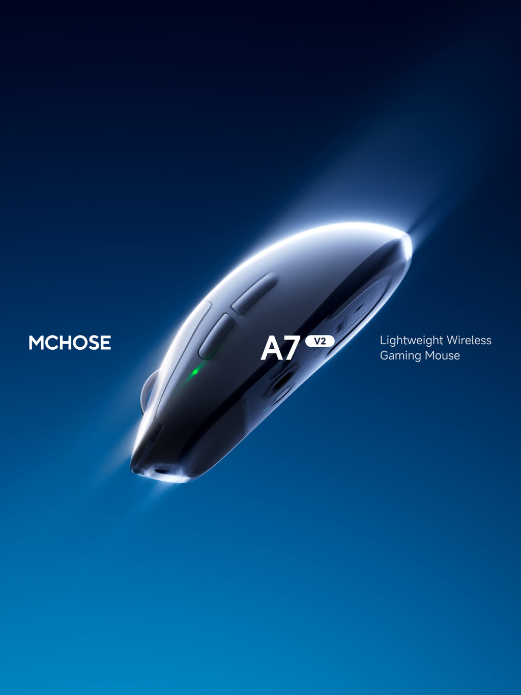 MCHOSE A7 V2 Ultra Lightweight All-round Wireless Gaming Mouse